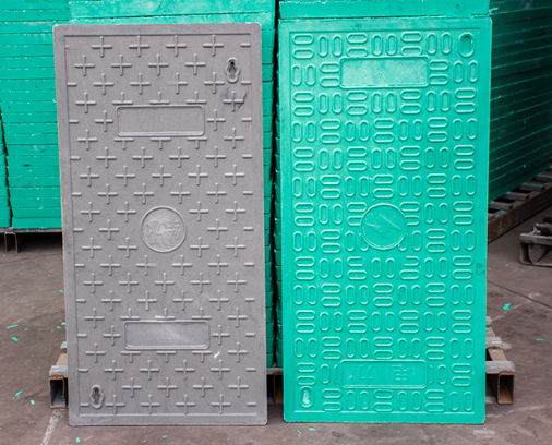 兴海树脂复合电力盖板展示